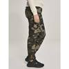 Urban Classics - High Waist Camo Pantalon cargo - Noir/Vert Product image